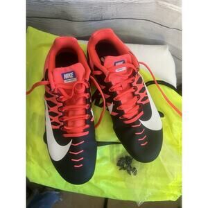 Nike Women’s Track Shoes Size 9 Pink/ Black with Bag and extra spikes